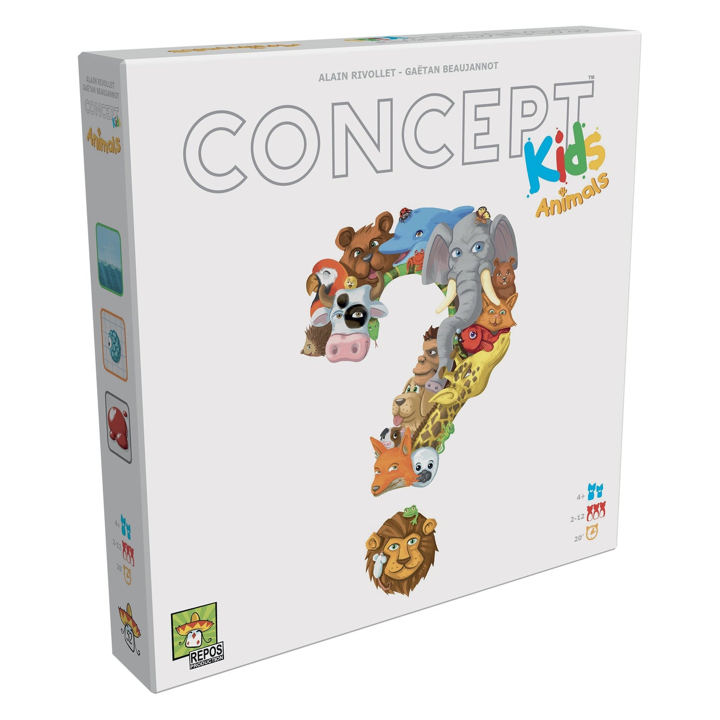 Concept Kids - Board game phỏng đoán động vật cho bé - Repos Production
