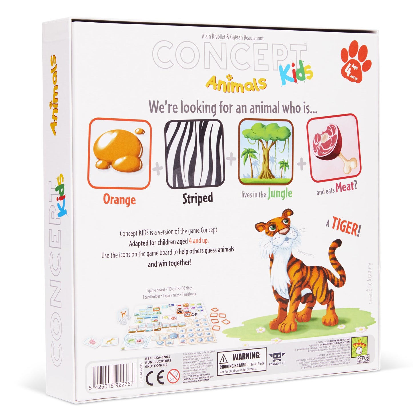Concept Kids - Board game phỏng đoán động vật cho bé - Repos Production