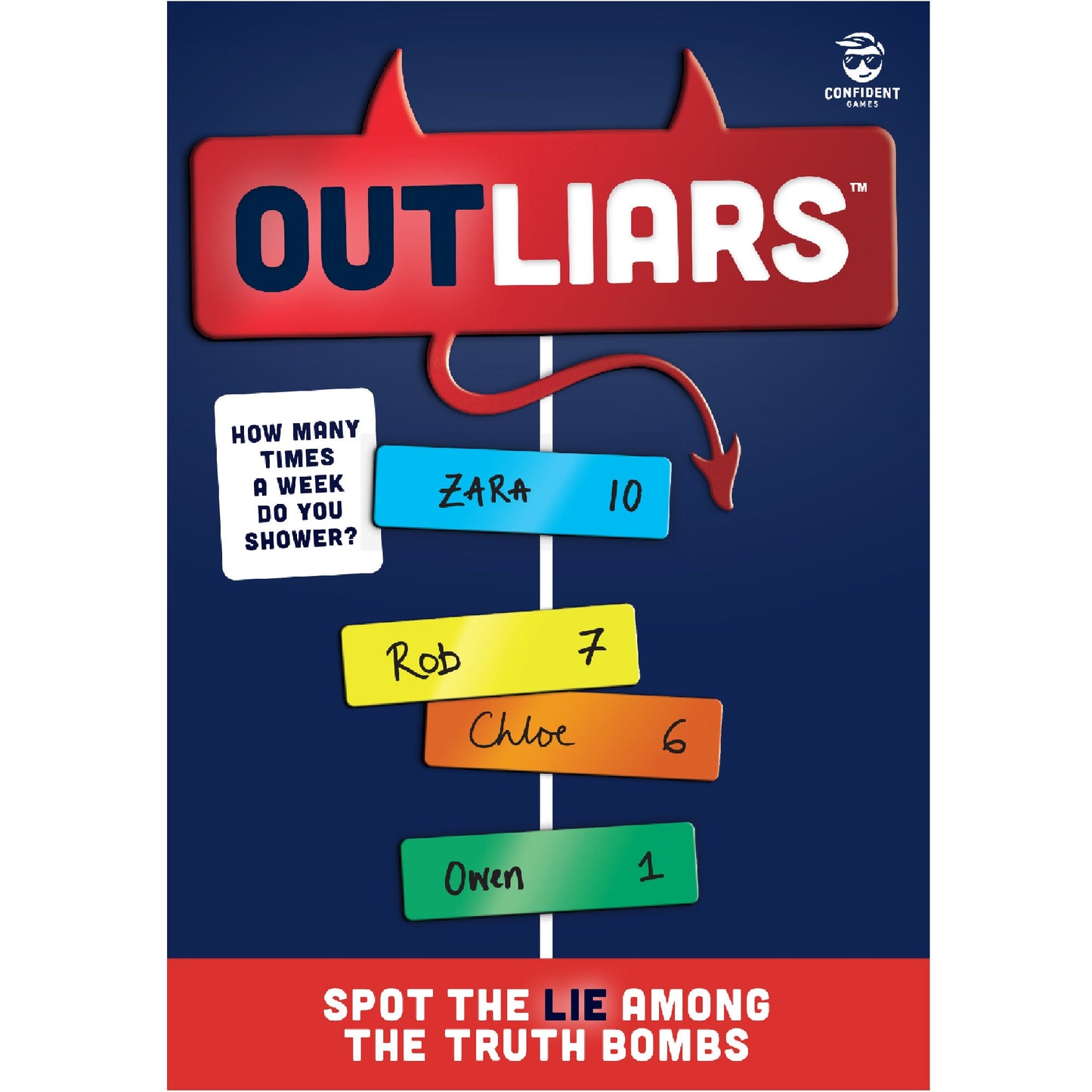 Outliars Card Game - Trò Chơi Thẻ Bài Tiệc Tùng - Confident Games