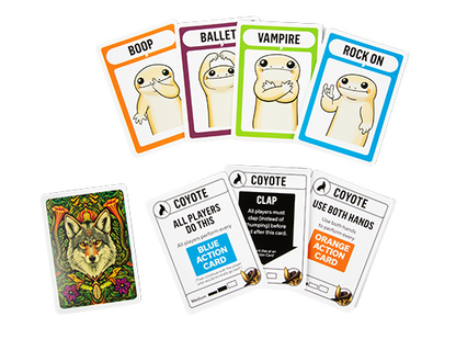Coyote (Large Edition) - Board game thẻ bài tiệc tùng - Exploding Kittens