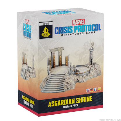 Marvel: Crisis Protocol – Asgardian Shrine Terrain Pack - Bộ Địa Hình Đền Thờ Asgard - Atomic Mass Games - Hình ảnh sản phẩm