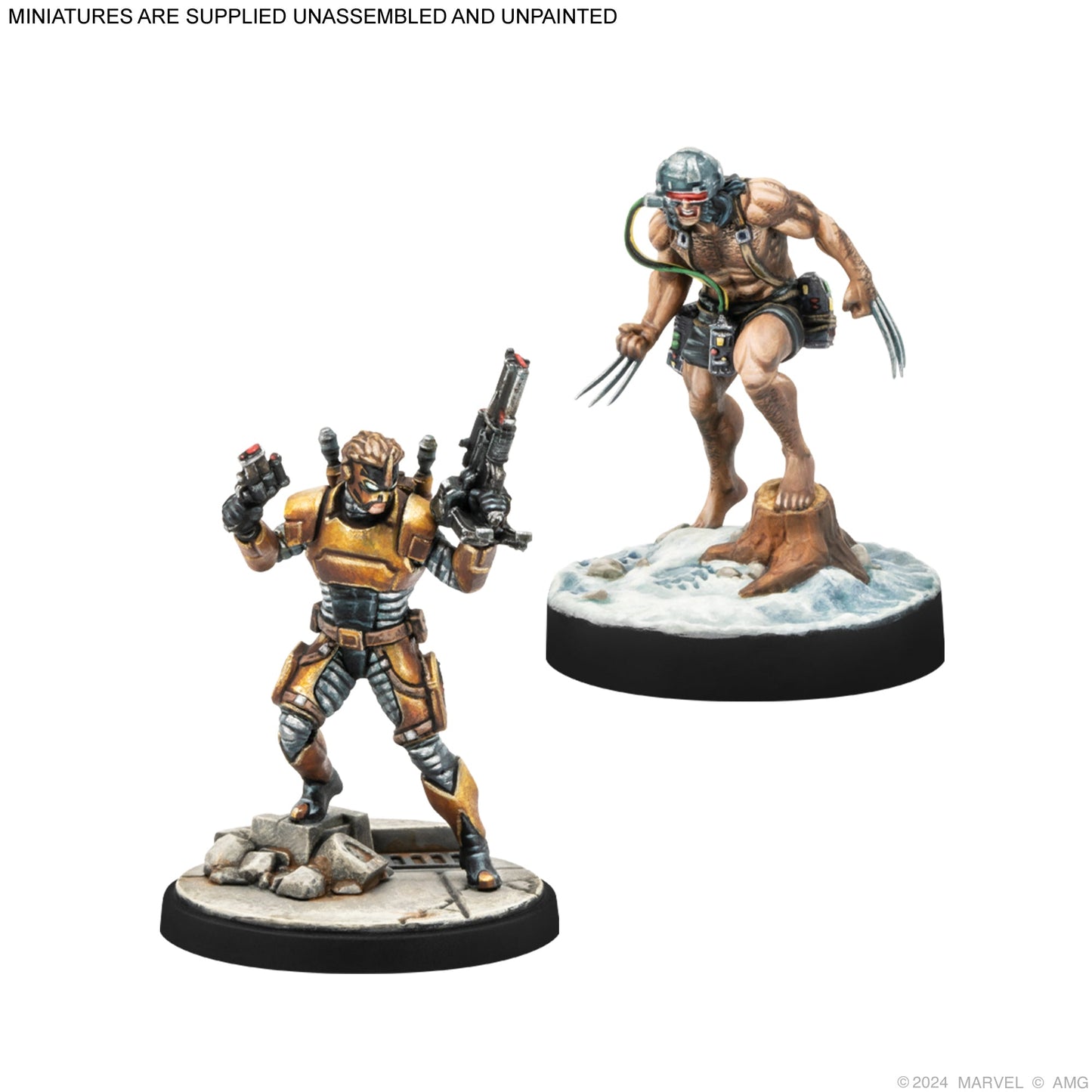 Marvel: Crisis Protocol - Weapon X & Maverick - Bộ Mô Hình Chiến Thuật - Atomic Mass Games - Góc nhìn khác 3