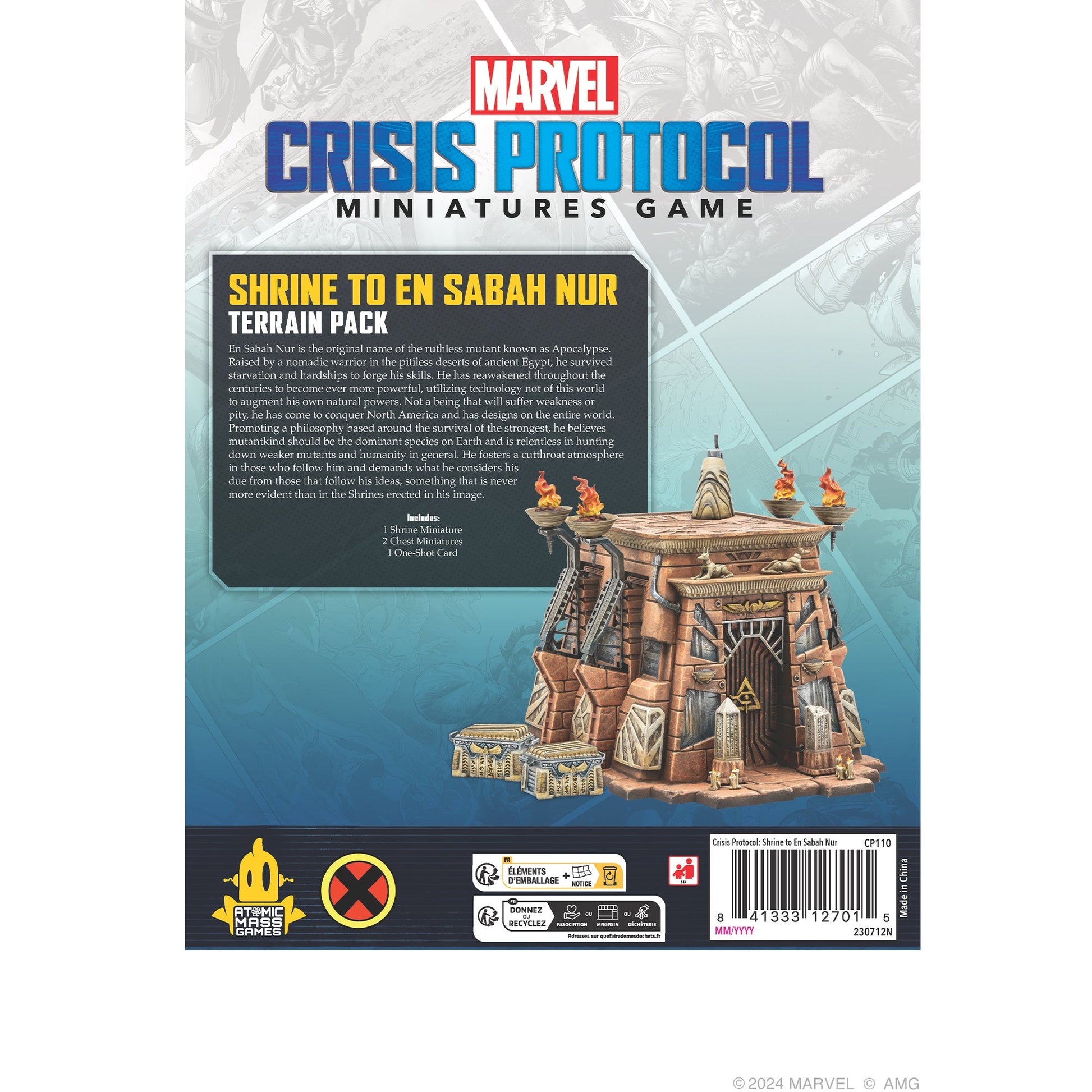 Marvel: Crisis Protocol - Shrine to En Sabah Nur Terrain Pack - Mô Hình Địa Hình Đền Thờ En Sabah Nur - Atomic Mass Games - Hình ảnh chi tiết 2