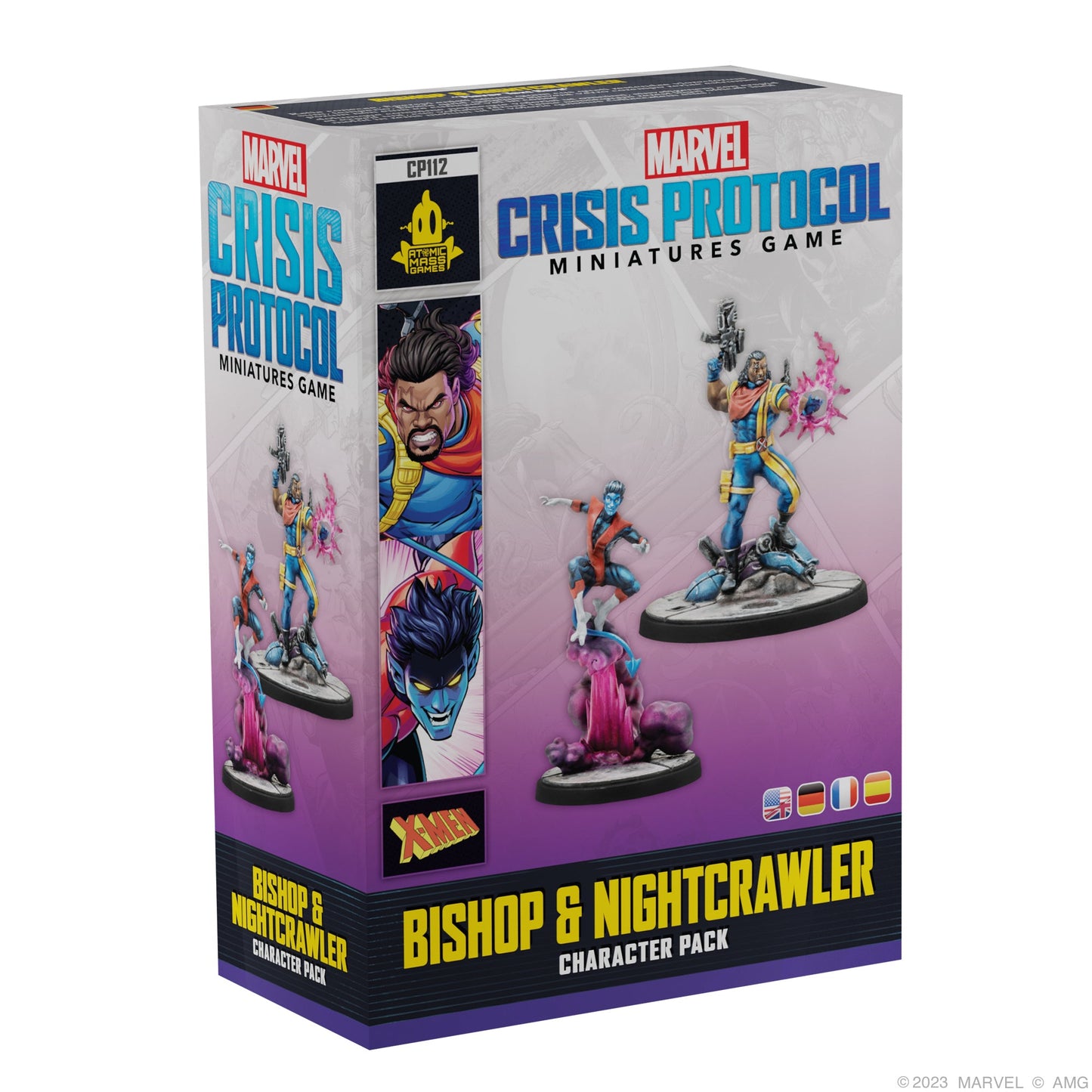 Marvel: Crisis Protocol - Bishop & Nightcrawler | Board Game Chiến Thuật | Atomic Mass Games - Hình ảnh sản phẩm