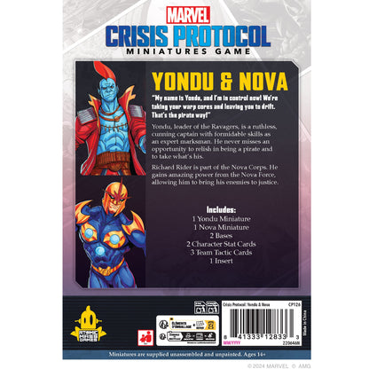 Marvel: Crisis Protocol - Yondu & Nova | Board Game Chiến Thuật | Atomic Mass Games - Hình ảnh chi tiết 2