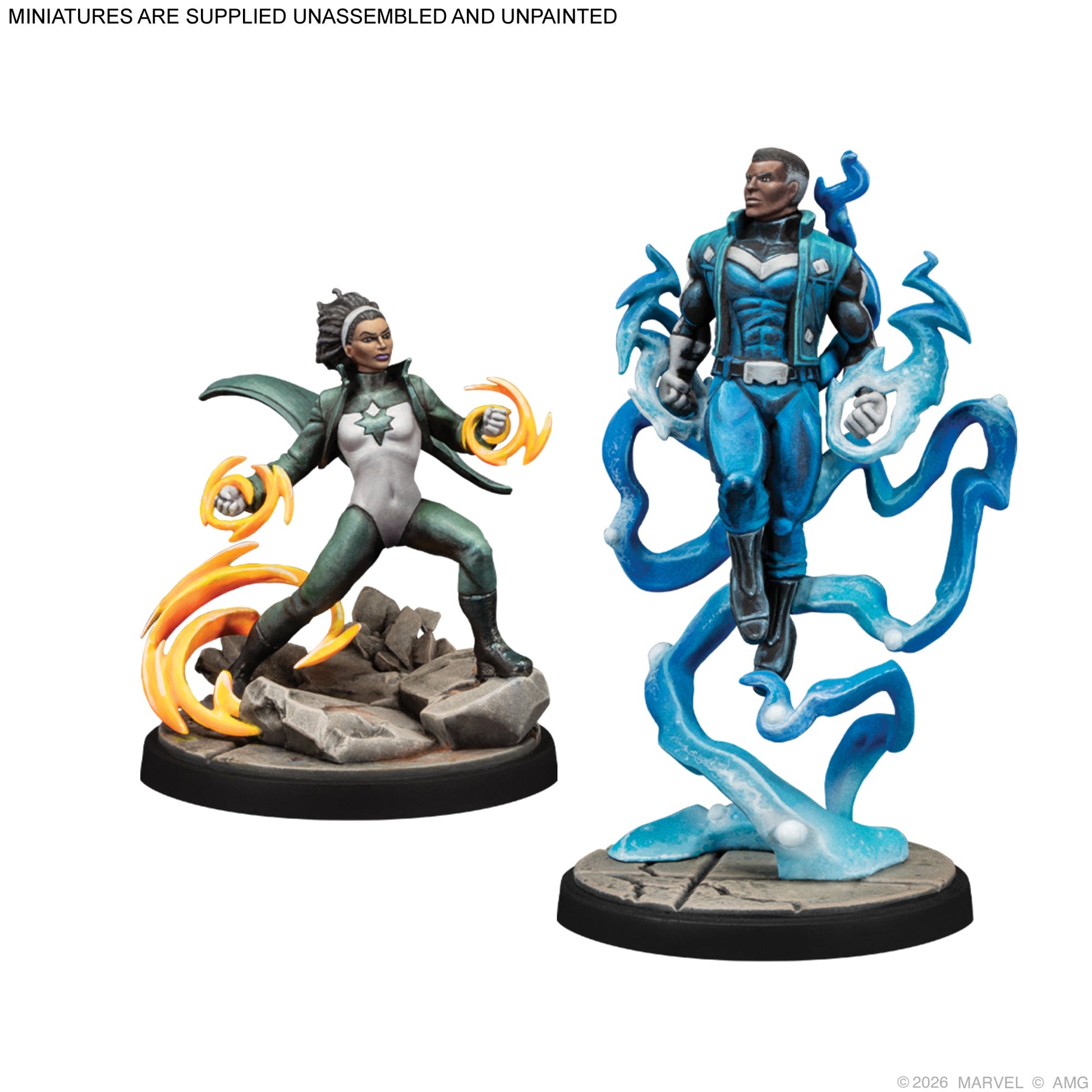 Marvel: Crisis Protocol - Blue Marvel & Spectrum | Mô Hình Board Game Chiến Thuật | Atomic Mass Games - Góc nhìn khác 3