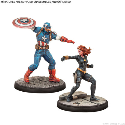 Marvel: Crisis Protocol – Avengers Affiliation Pack - Bộ Mô Hình Chiến Thuật Siêu Anh Hùng - Atomic Mass Games - Góc nhìn khác 3