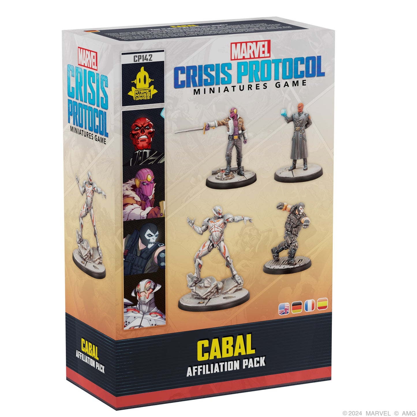 Marvel: Crisis Protocol – Cabal Affiliation Pack | Board game chiến thuật mô hình | Atomic Mass Games - Hình ảnh sản phẩm