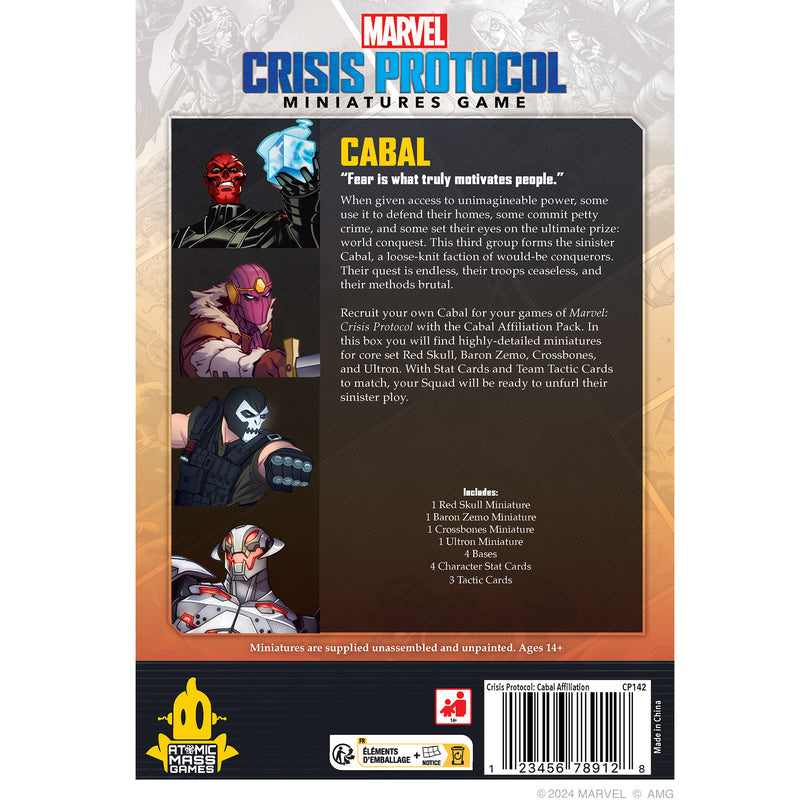 Marvel: Crisis Protocol – Cabal Affiliation Pack | Board game chiến thuật mô hình | Atomic Mass Games - Hình ảnh bổ sung 6