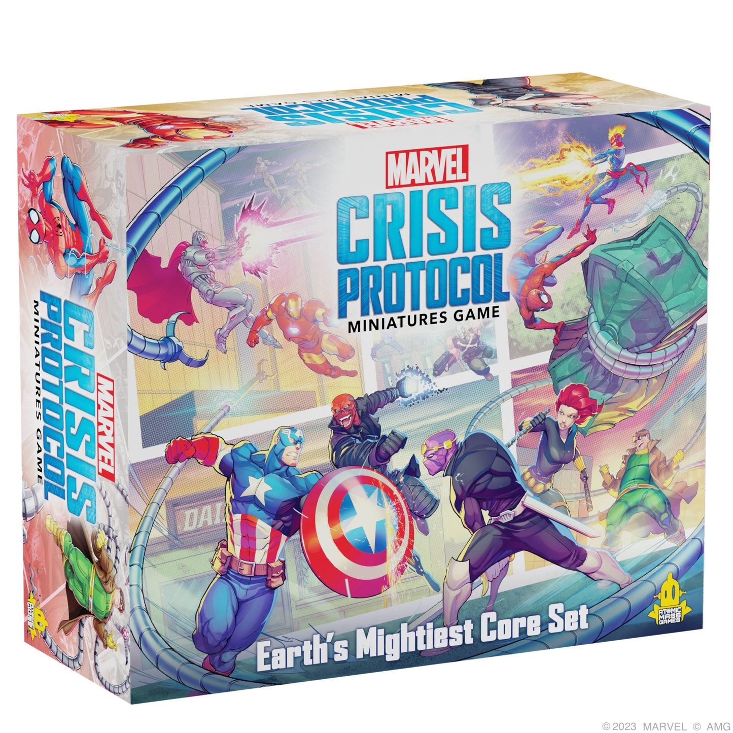 Marvel: Crisis Protocol Miniatures Game - Earth's Mightiest Core Set - Bộ Cờ Sa Bàn Chiến Thuật - Atomic Mass Games - Hình ảnh sản phẩm