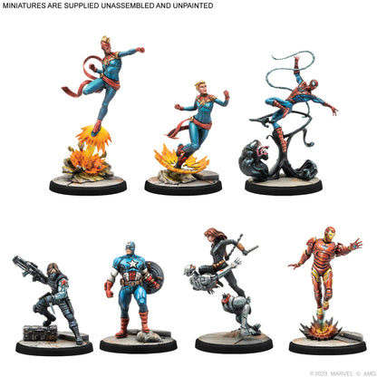 Marvel: Crisis Protocol Miniatures Game - Earth's Mightiest Core Set - Bộ Cờ Sa Bàn Chiến Thuật - Atomic Mass Games - Hình ảnh bổ sung 5