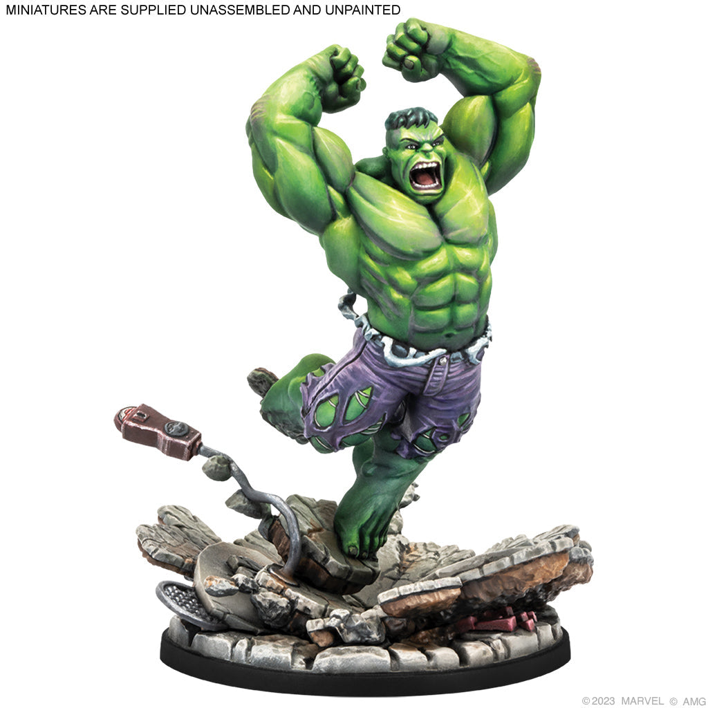 Marvel: Crisis Protocol - Immortal Hulk Character Pack - Mô Hình Trò Chơi Chiến Thuật - Atomic Mass Games - Góc nhìn khác 3