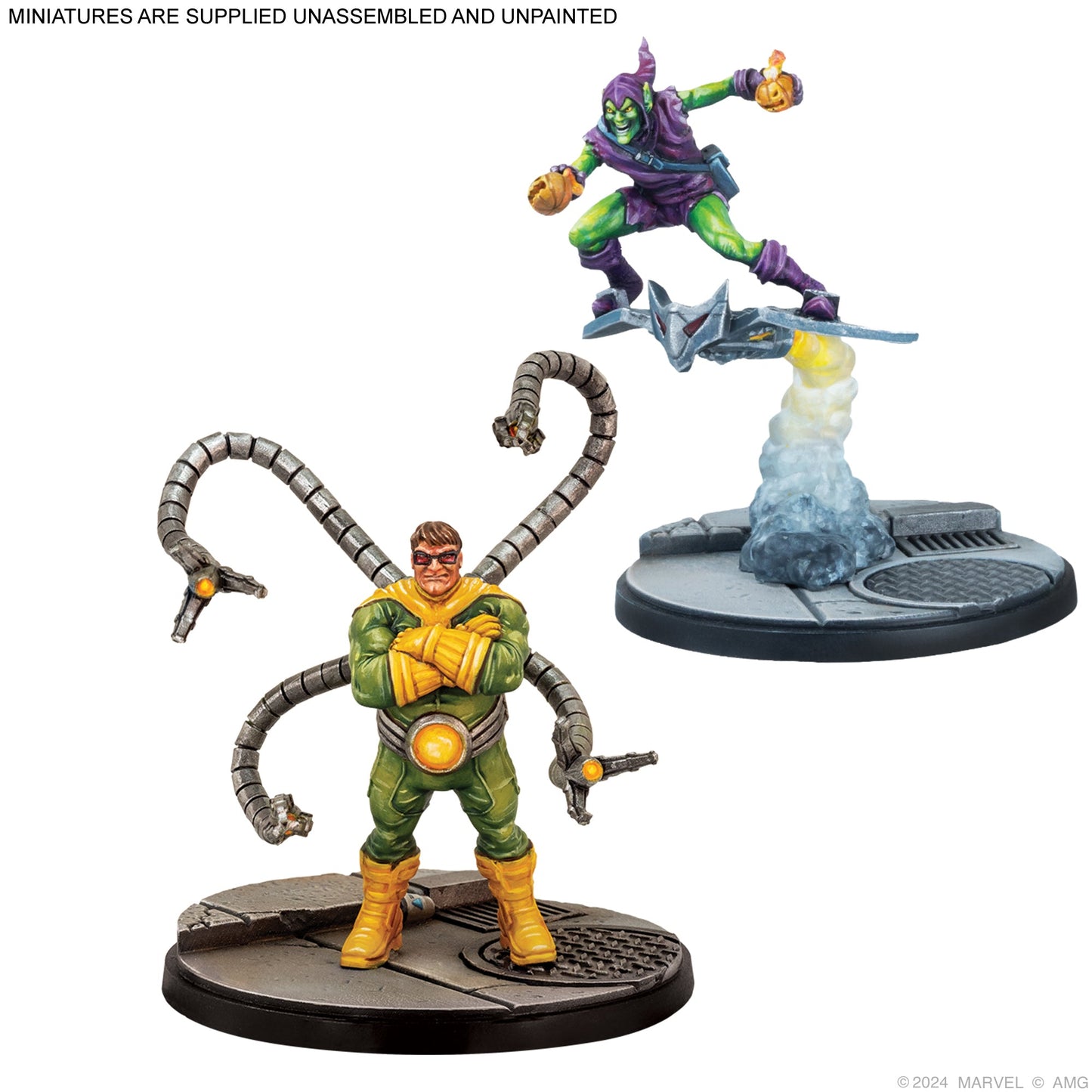 Marvel: Crisis Protocol – Spider-Foes Affiliation Pack - Bộ Mô Hình Chiến Thuật - Atomic Mass Games