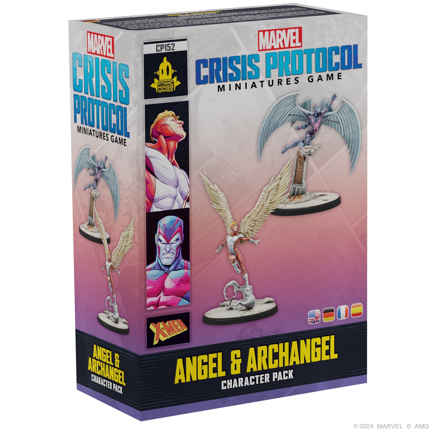 Marvel: Crisis Protocol - Angel & Archangel | Mô Hình Board Game Chiến Thuật | Atomic Mass Games - Hình ảnh sản phẩm