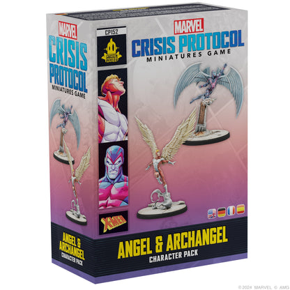 Marvel: Crisis Protocol - Angel & Archangel | Mô Hình Board Game Chiến Thuật | Atomic Mass Games - Hình ảnh sản phẩm