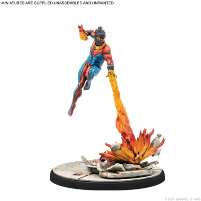 Marvel: Crisis Protocol – Sunspot & Warlock | Board Game Chiến Thuật & Mô Hình Figure | Atomic Mass Games