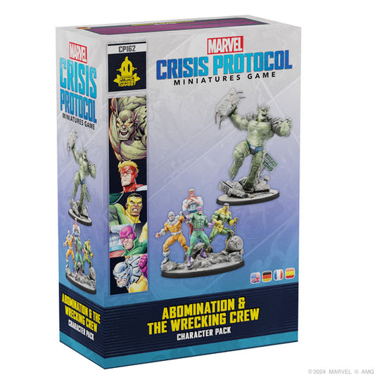 Marvel: Crisis Protocol - Abomination & Wrecking Crew - Bộ Mô Hình Chiến Thuật - Atomic Mass Games - Hình ảnh sản phẩm