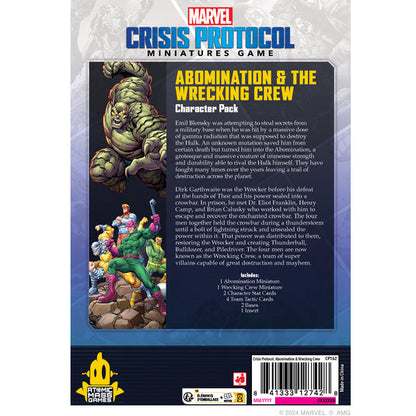 Marvel: Crisis Protocol - Abomination & Wrecking Crew - Bộ Mô Hình Chiến Thuật - Atomic Mass Games - Hình ảnh chi tiết 2