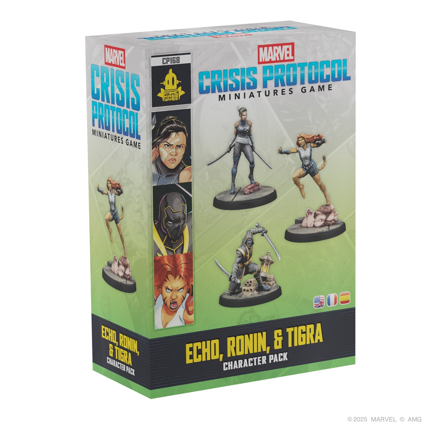 Marvel: Crisis Protocol - Echo, Ronin & Tigra Bộ Mở Rộng Board Game Chiến Thuật Atomic Mass Games