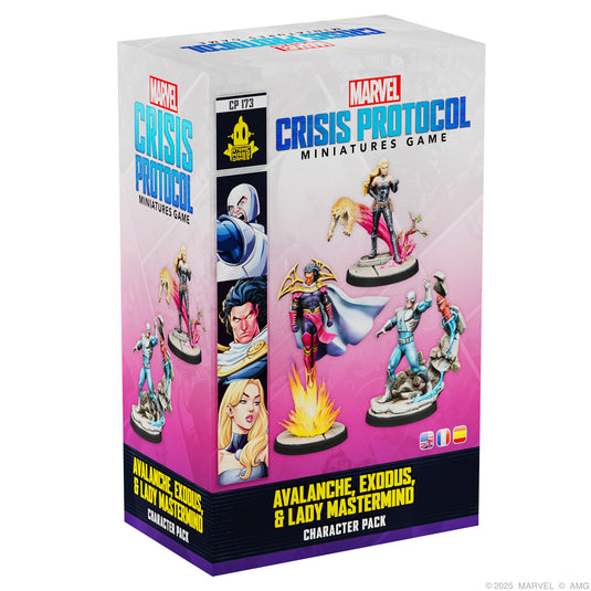 Marvel: Crisis Protocol - Avalanche, Exodus & Lady Mastermind - Bộ Mở Rộng Miniature Games - Atomic Mass Games - Hình ảnh sản phẩm