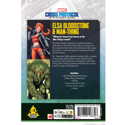 Marvel: Crisis Protocol - Elsa Bloodstone & Man-Thing | Board Game Chiến Thuật | Atomic Mass Games - Hình ảnh chi tiết 2