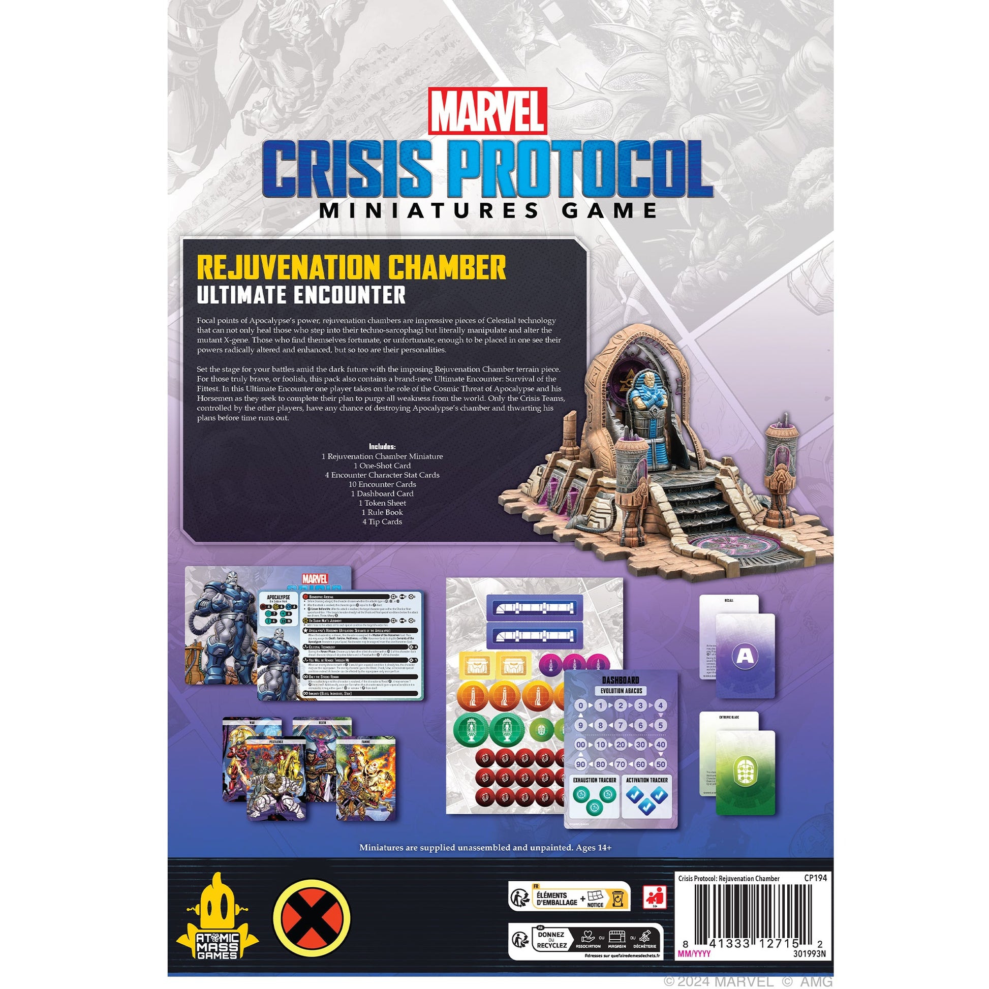 Marvel: Crisis Protocol - Rejuvenation Chamber Ultimate Encounter | Bộ Mở Rộng Địa Hình & Kịch Bản Chiến Thuật | Atomic Mass Games - Hình ảnh chi tiết 2