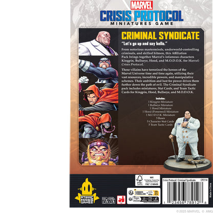 Marvel: Crisis Protocol - Criminal Syndicate Affiliation Pack - Board game chiến thuật - Atomic Mass Games - Hình ảnh chi tiết 2