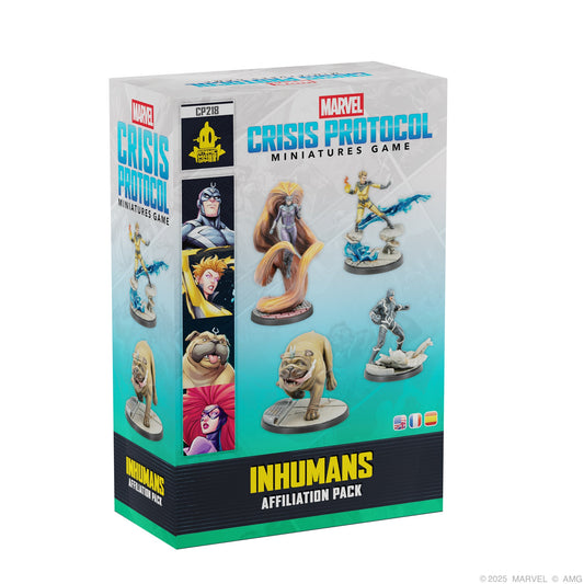 Marvel: Crisis Protocol – Inhumans Affiliation Pack - Bộ Mô Hình Chiến Thuật - Atomic Mass Games