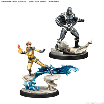 Marvel: Crisis Protocol – Inhumans Affiliation Pack - Bộ Mô Hình Chiến Thuật - Atomic Mass Games