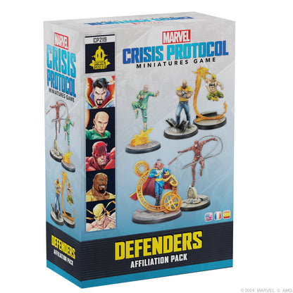 Marvel: Crisis Protocol - Defenders Affiliation Pack - Bộ Mô Hình Chiến Thuật - Atomic Mass Games - Hình ảnh sản phẩm