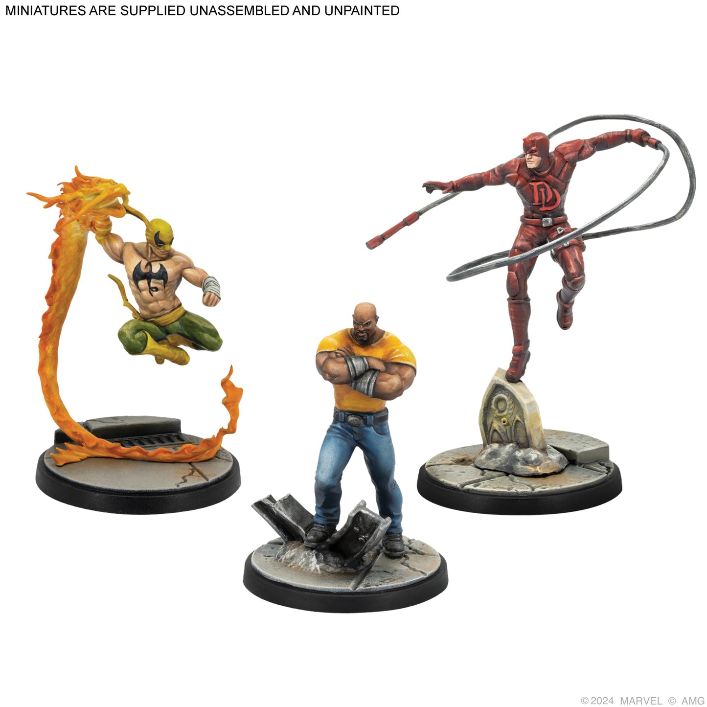 Marvel: Crisis Protocol - Defenders Affiliation Pack - Bộ Mô Hình Chiến Thuật - Atomic Mass Games - Hình ảnh bổ sung 4