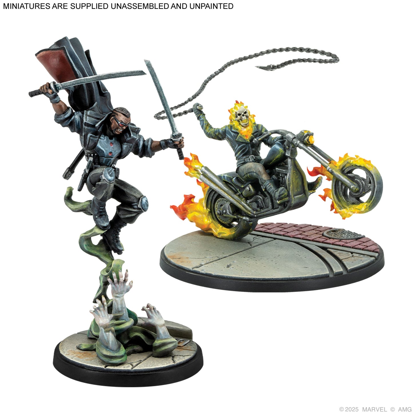 Marvel: Crisis Protocol - Midnight Sons Affiliation Pack | Board Game Chiến Thuật | Atomic Mass Games