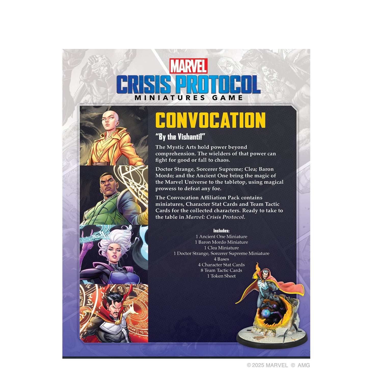Marvel: Crisis Protocol - Convocation Affiliation Pack | Bộ Mô Hình Chiến Thuật Atomic Mass Games - Hình ảnh chi tiết 2