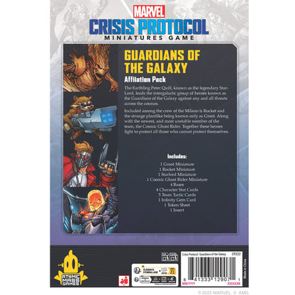 Marvel: Crisis Protocol – Guardians of the Galaxy Affiliation Pack - Bộ Mô Hình Chiến Thuật - Atomic Mass Games - Hình ảnh chi tiết 2