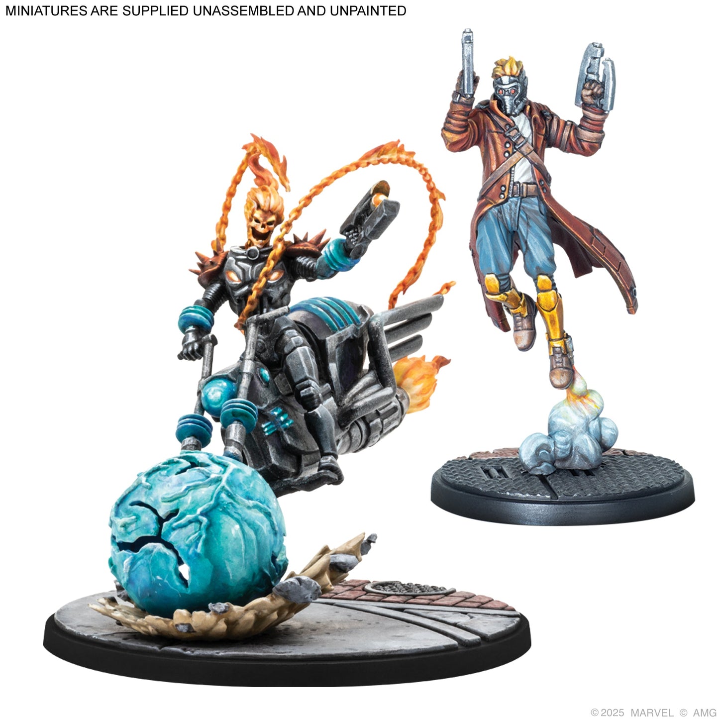Marvel: Crisis Protocol – Guardians of the Galaxy Affiliation Pack - Bộ Mô Hình Chiến Thuật - Atomic Mass Games - Góc nhìn khác 3
