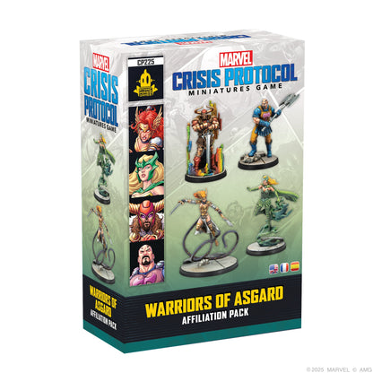 Marvel: Crisis Protocol - Warriors of Asgard Affiliation Pack - Board Game Chiến Thuật - Atomic Mass Games - Hình ảnh sản phẩm