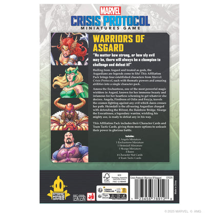 Marvel: Crisis Protocol - Warriors of Asgard Affiliation Pack - Board Game Chiến Thuật - Atomic Mass Games - Hình ảnh chi tiết 2