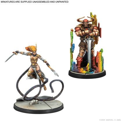 Marvel: Crisis Protocol - Warriors of Asgard Affiliation Pack - Board Game Chiến Thuật - Atomic Mass Games - Góc nhìn khác 3