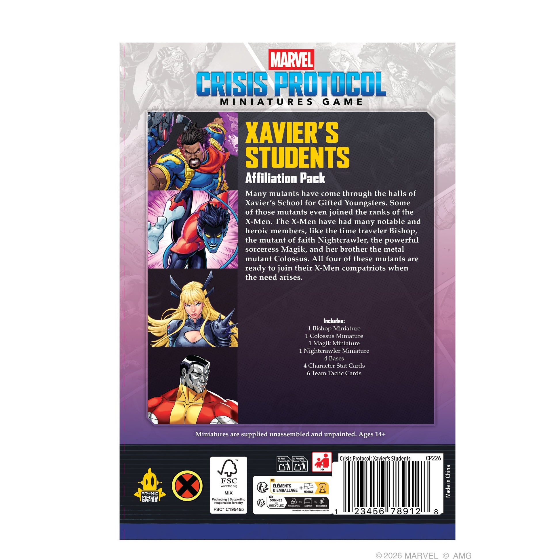 Marvel: Crisis Protocol - Xavier’s Students Affiliation Pack - Góc nhìn khác 3