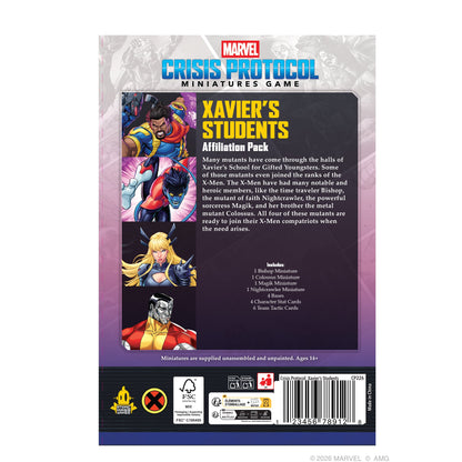 Marvel: Crisis Protocol - Xavier’s Students Affiliation Pack - Góc nhìn khác 3
