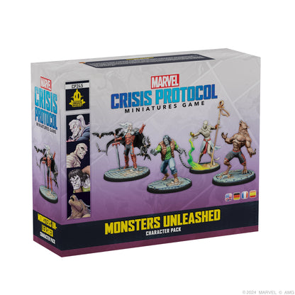 Marvel: Crisis Protocol - Monsters Unleashed Character Pack | Board Game Chiến Thuật | Atomic Mass Games - Hình ảnh sản phẩm