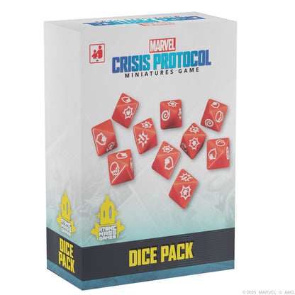 Marvel: Crisis Protocol - Dice Pack - Bộ 10 Xúc Xắc Phụ Kiện Game Chiến Thuật - Atomic Mass Games - Hình ảnh sản phẩm