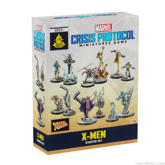 Marvel: Crisis Protocol - X-Men Starter Set - Bộ Trò Chơi Mô Hình Chiến Thuật - Atomic Mass Games