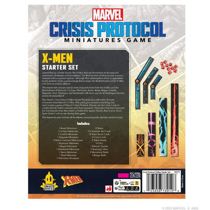 Marvel: Crisis Protocol - X-Men Starter Set - Bộ Trò Chơi Mô Hình Chiến Thuật - Atomic Mass Games