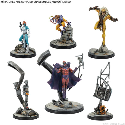 Marvel: Crisis Protocol - X-Men Starter Set - Bộ Trò Chơi Mô Hình Chiến Thuật - Atomic Mass Games