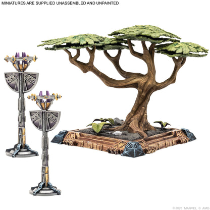 Marvel: Crisis Protocol - Kingdom of Wakanda Terrain Pack - Bộ Sa Bàn Chiến Thuật - Atomic Mass Games - Hình ảnh bổ sung 4