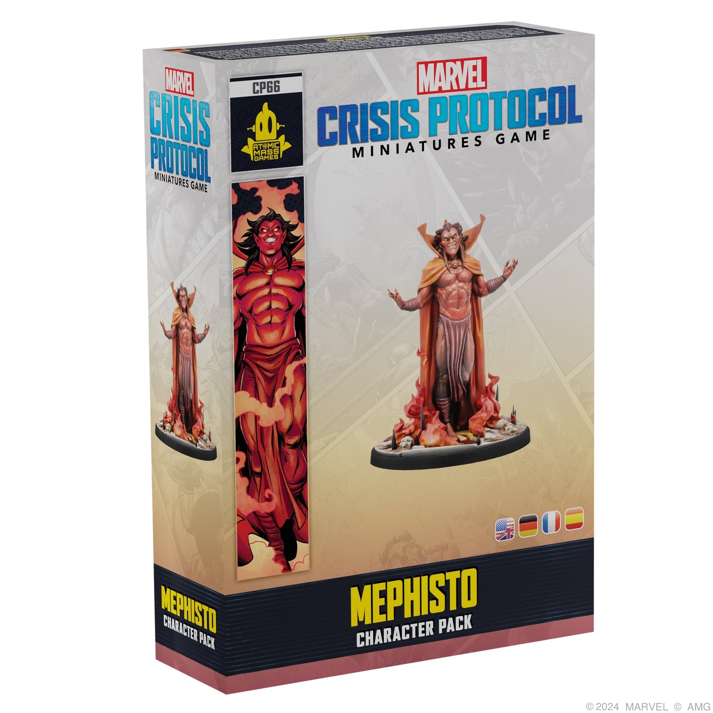 Marvel: Crisis Protocol - Mephisto | Mô Hình Chiến Thuật | Atomic Mass Games - Hình ảnh sản phẩm