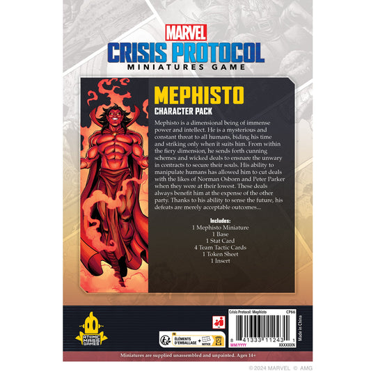 Marvel: Crisis Protocol - Mephisto | Mô Hình Chiến Thuật | Atomic Mass Games - Hình ảnh chi tiết 2