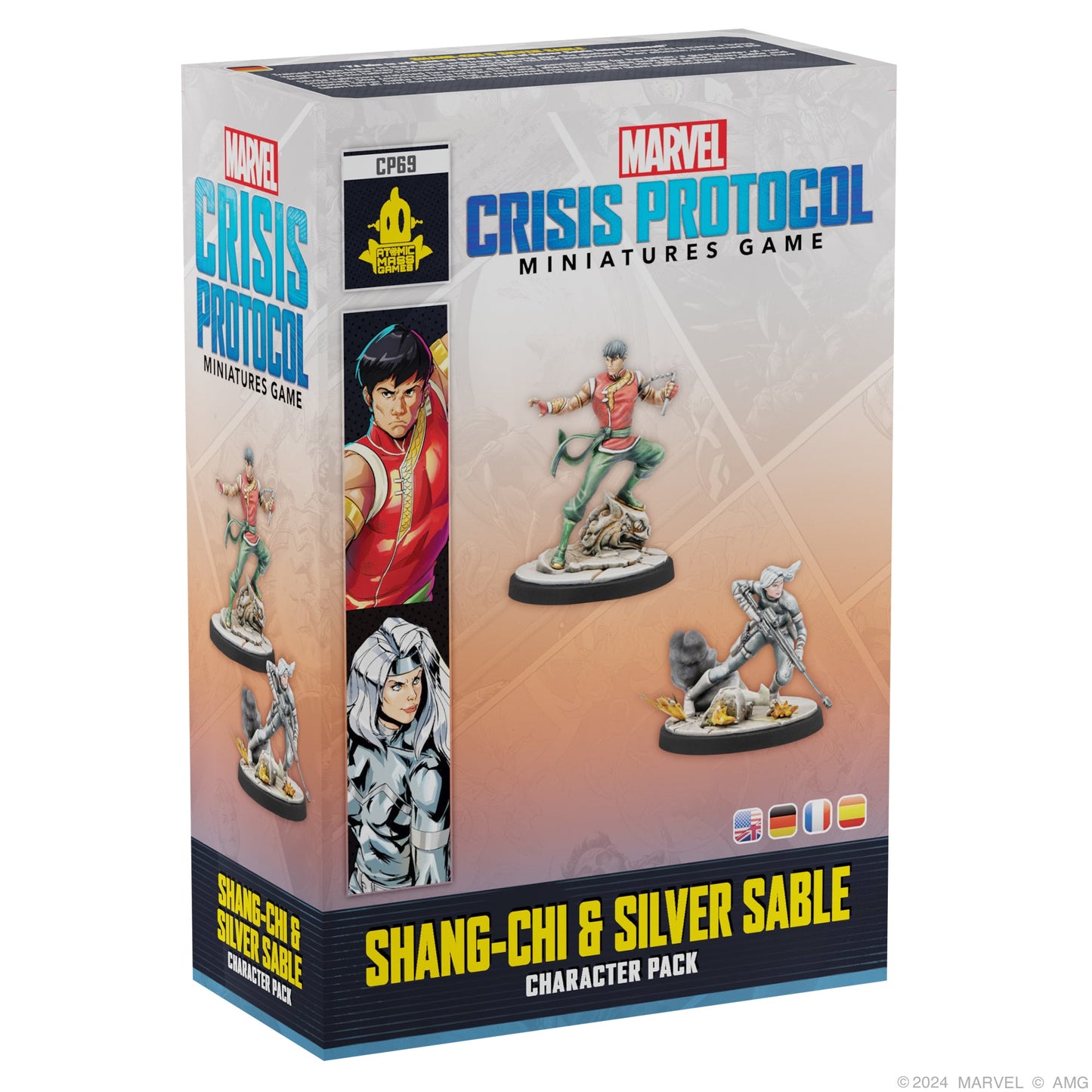 Marvel: Crisis Protocol - Shang Chi & Silver Sable | Board Game Chiến Thuật | Atomic Mass Games - Hình ảnh sản phẩm