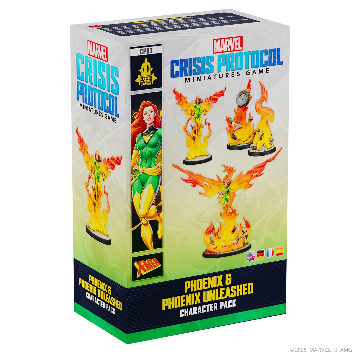 Marvel: Crisis Protocol - Phoenix & Phoenix Unleashed - Bộ Mô Hình Chiến Thuật - Atomic Mass Games - Hình ảnh sản phẩm